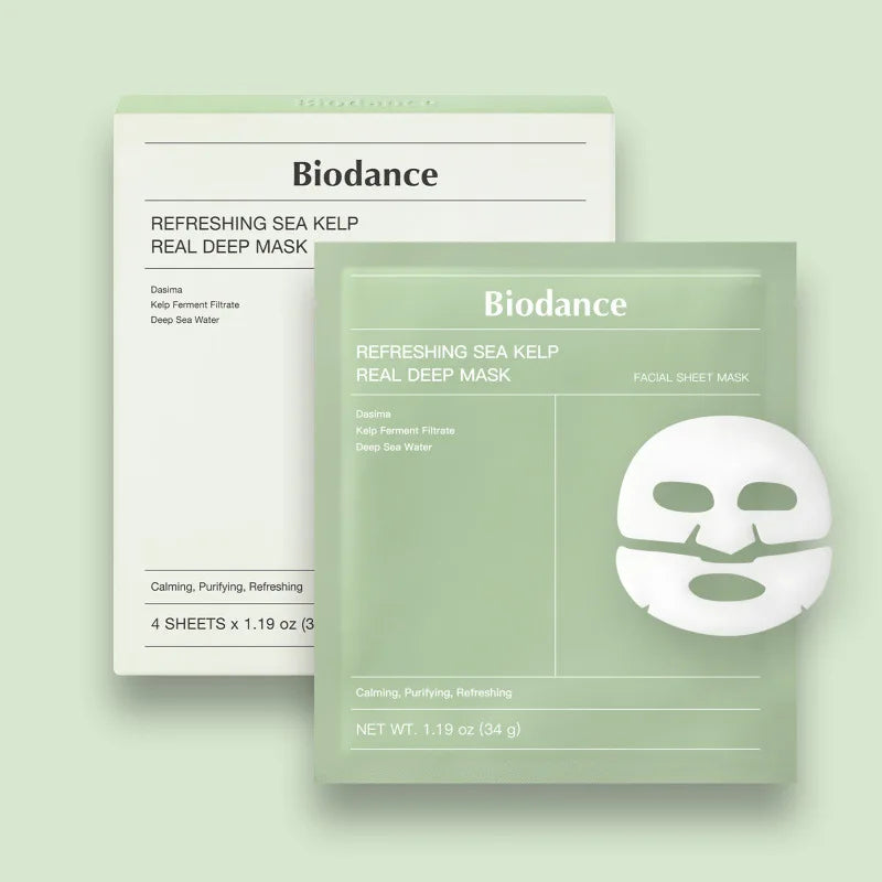 Biodance - Masque profond purifiant et apaisant – 4 pièces